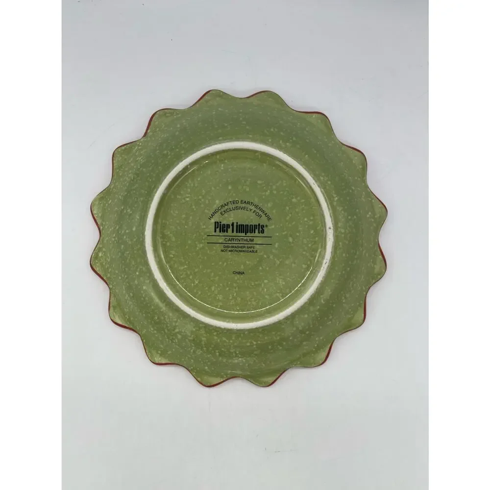 Pier 1 Imports Carynthum Earthenware Salad Plate 8